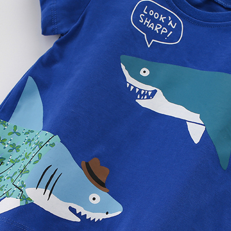 Gabriel – Haai Print T-shirt