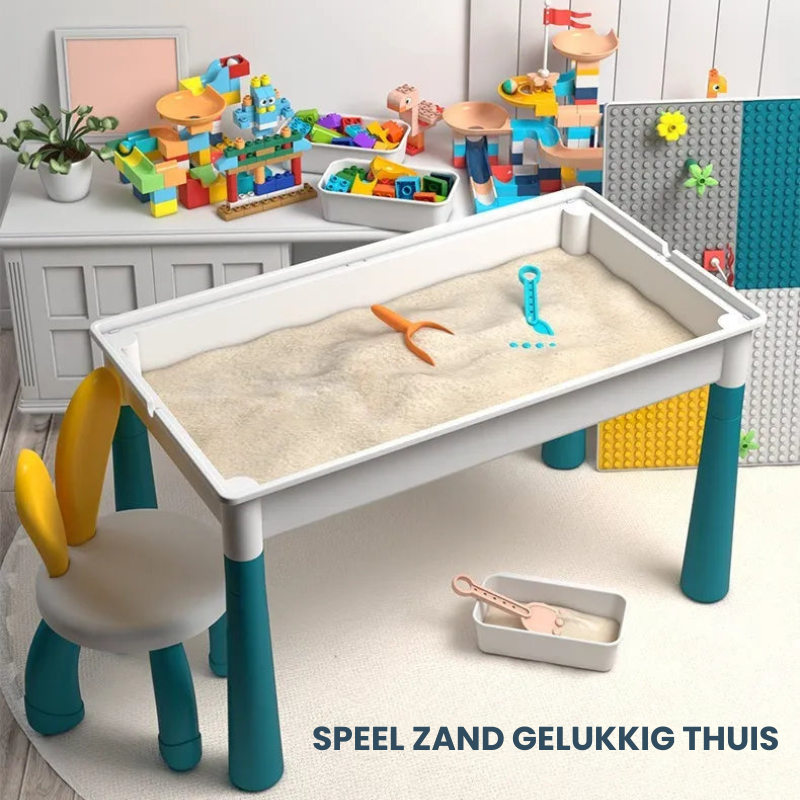 MultiPlay™ – 6-in-1 Speeltafel – Creatief & Educatief Speelcentrum