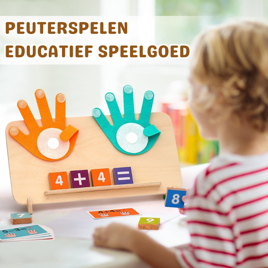 Count & Match™ Educatief Telspel – 13-delige Cijfer Set