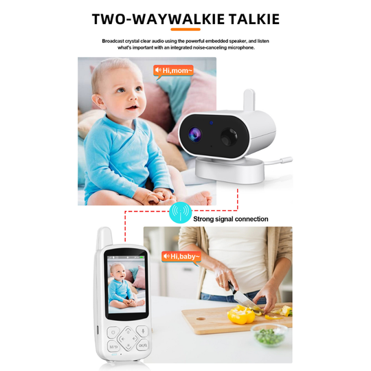 TinyReach – Draadloze Babyfoon met Camera