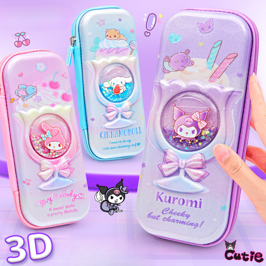 KuromiBox – 3D EVA Etui met Meerdere Vakken