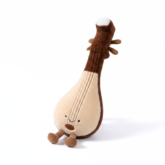MelodyCuddle – Pipa, Viool & Gitaar Knuffel van Zacht Pluche