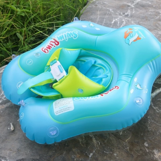 SunnyFloat – Baby Zwemband met Zonnedak