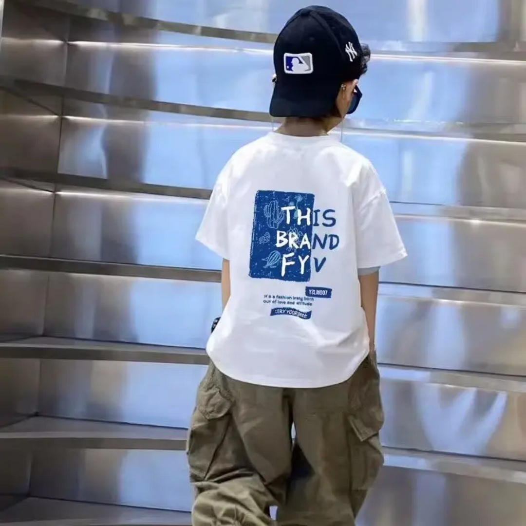 Fris los kinder T-shirt look - Milo & Moon