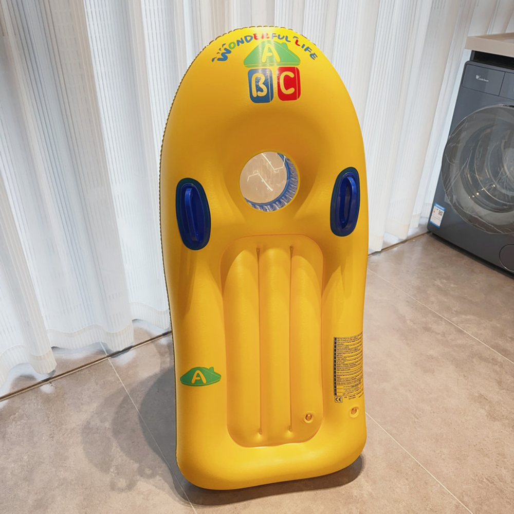 AquaPeek – Opblaasbaar Baby Zwemvlot met Transparant Kijkvenster