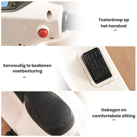 Milo & Moon® MiniRider – Elektrische Speelgoed Scooter voor Kinderen