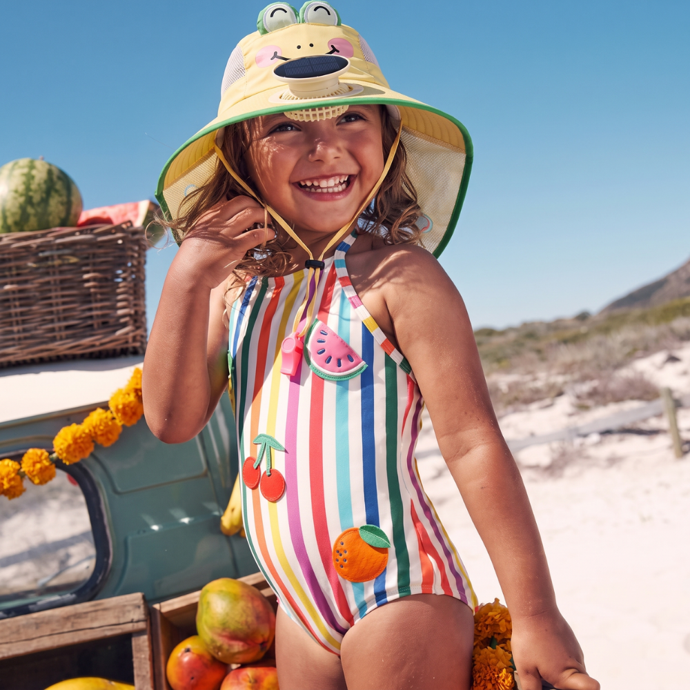 SunnyBreeze – Kinder Zonneklep met Ventilator
