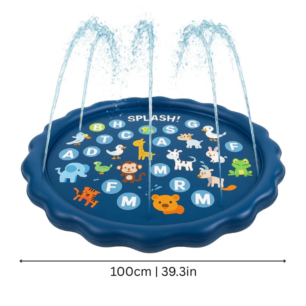 SplashPlay – Opblaasbare Splash Pad voor Baby’s en Peuters