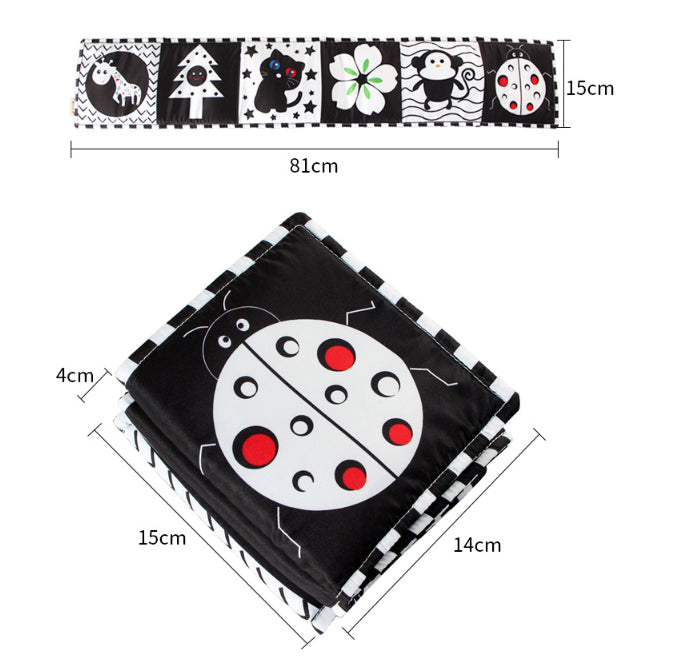 ContrastBook™ – Montessori Contrast Boek voor Baby’s