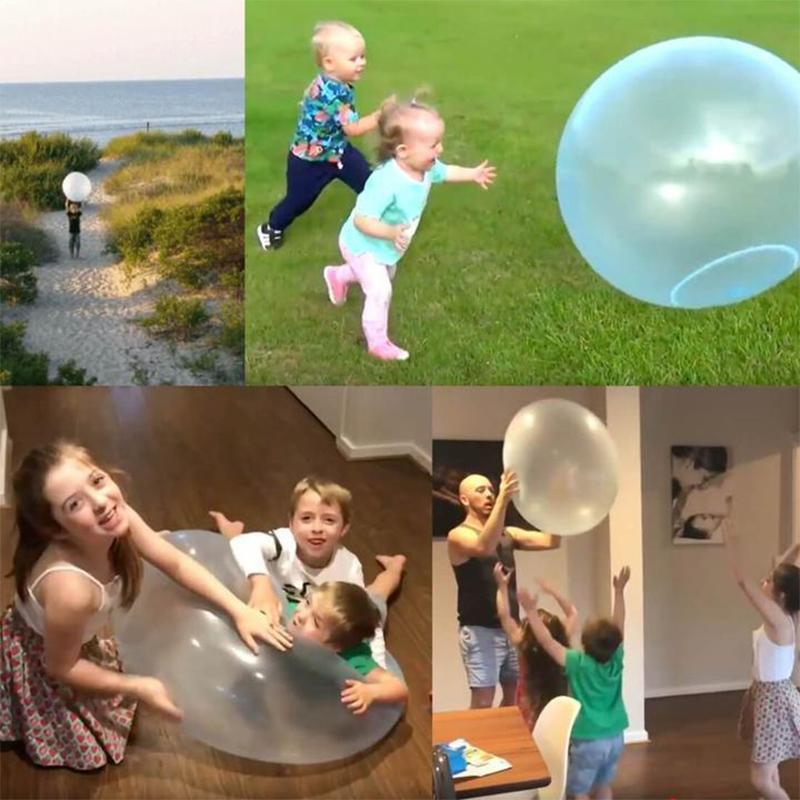 WobbleWonder™- Scheurbestendige opblaasbare bubbelbal