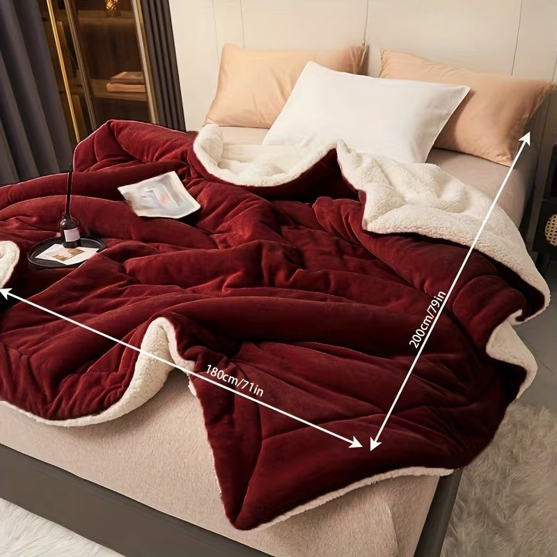 VelourNest™ – Dubbelzijdige Milk Fleece Deken