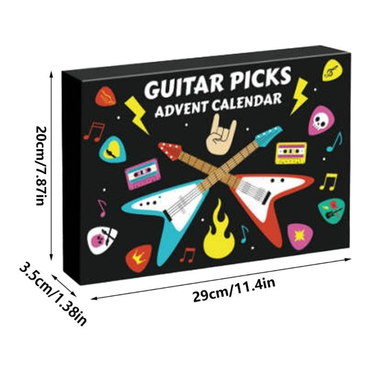GuitarCountdown – Adventskalender met Gitaarplectrums
