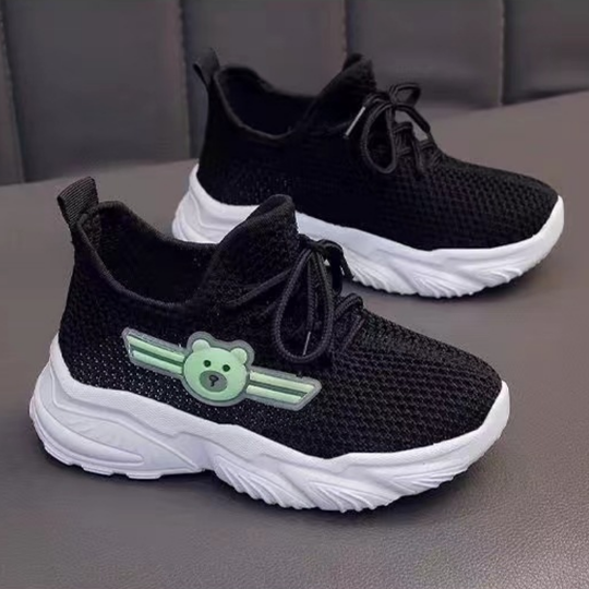 BearAir – Kinder Mesh Sneakers met Cartoon Design