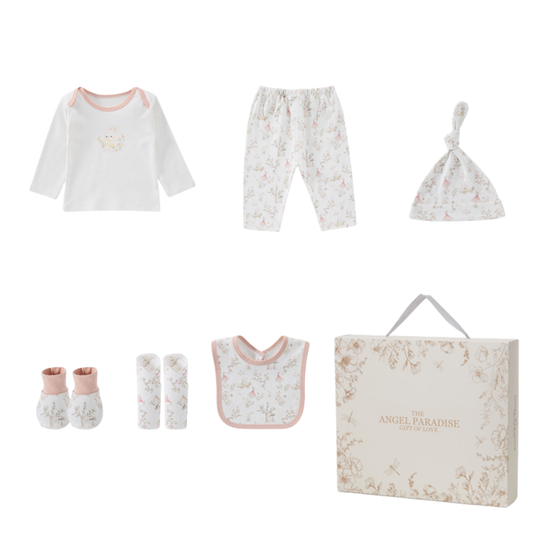 BunnyBloom – Baby Cadeauset van Katoen