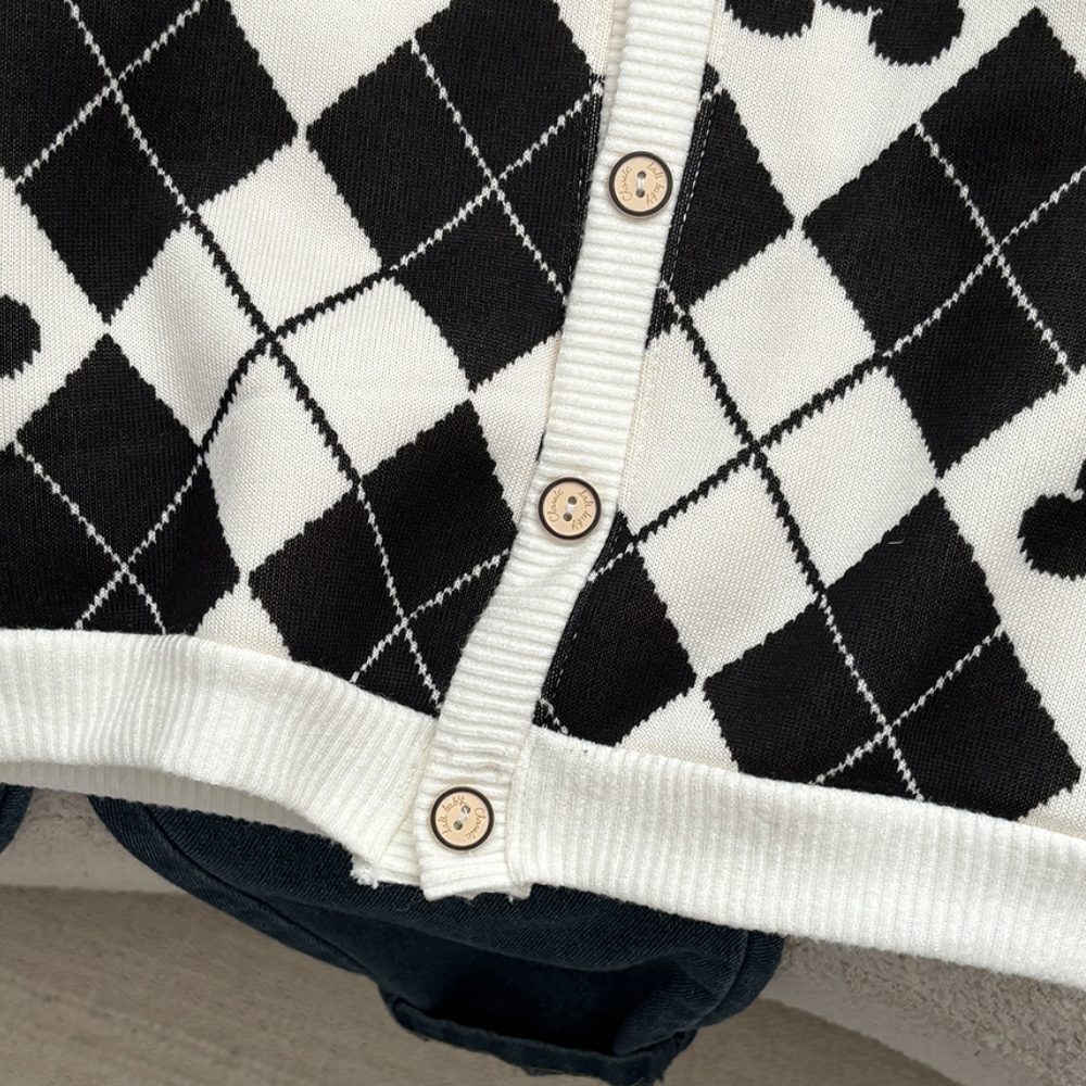 CozyKnit – Kinder Vest met Knopen voor Jongens en Meisjes
