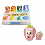 PlayLearn – Pop-up Dieren & Aardbei Schuifpuzzel