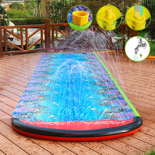 SplashRace – Waterglijbaan voor Kinderen