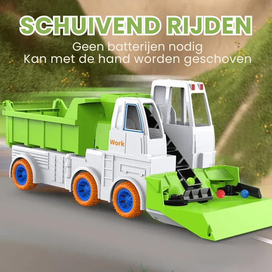 PowerMixer™ – Spin & Build Bouwtruck – Interactief Constructiespeelgoed