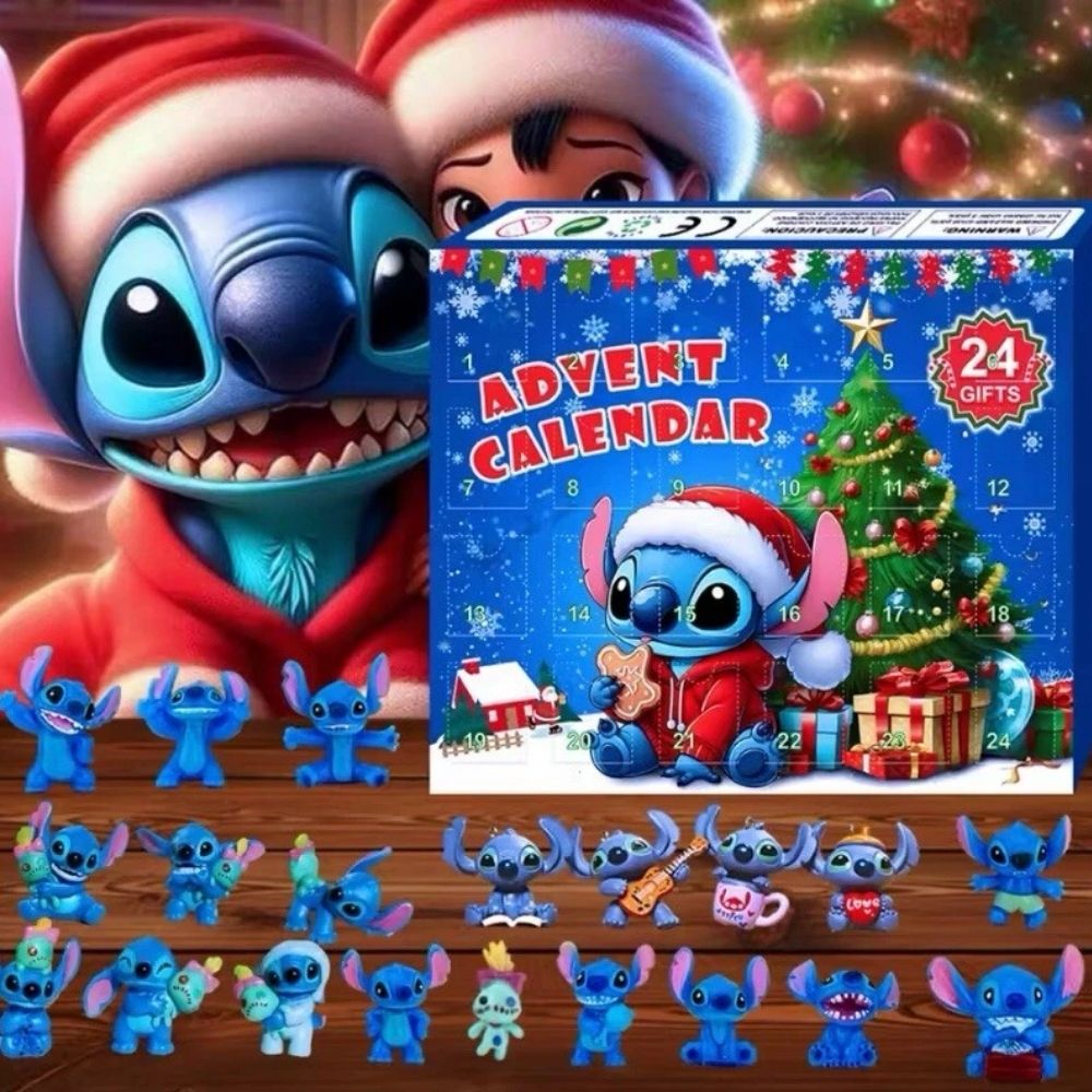 <font dir="auto" style="vertical-align: inherit;"><font dir="auto" style="vertical-align: inherit;">Nouvelle boîte surprise calendrier de l'Avent de Noël Stitch Lilo &amp; Stitch</font></font>