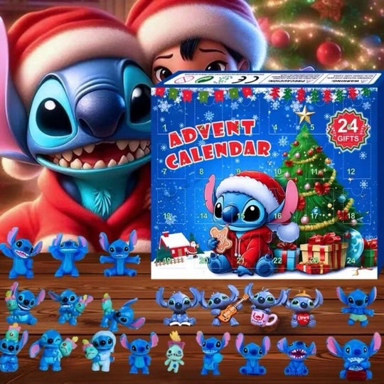 <font dir="auto" style="vertical-align: inherit;"><font dir="auto" style="vertical-align: inherit;">Nouvelle boîte surprise calendrier de l'Avent de Noël Stitch Lilo &amp; Stitch</font></font>