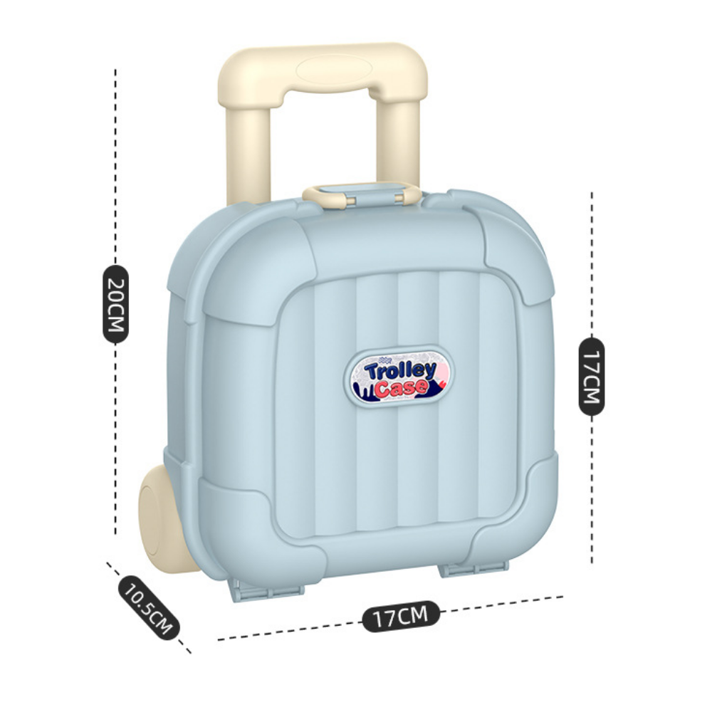 TravelTidy – Kinder Opbergkoffer met Wieltjes