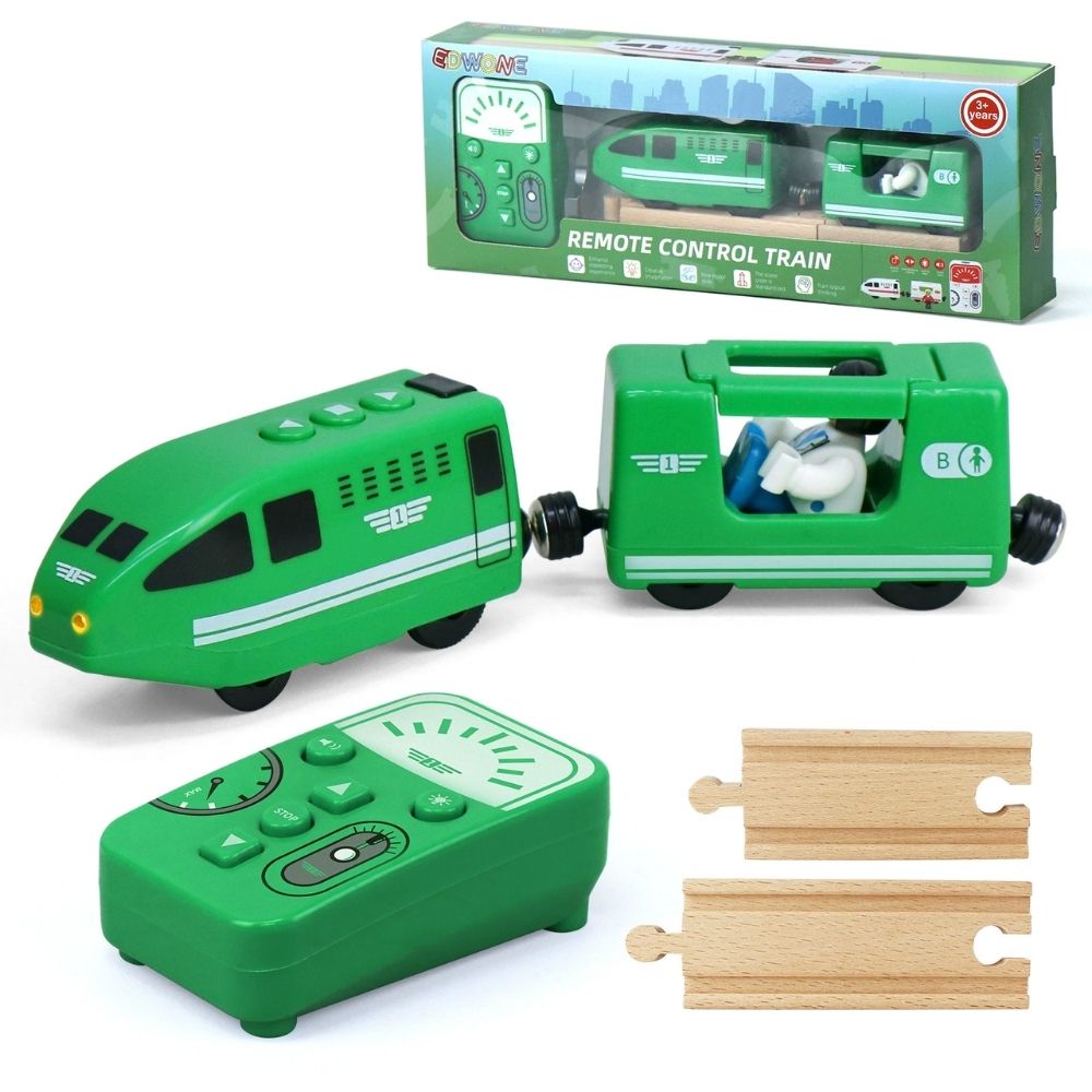 RemoteRail – Elektrische Treinset met Houten Rails