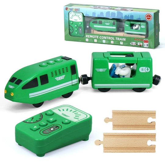 RemoteRail – Elektrische Treinset met Houten Rails