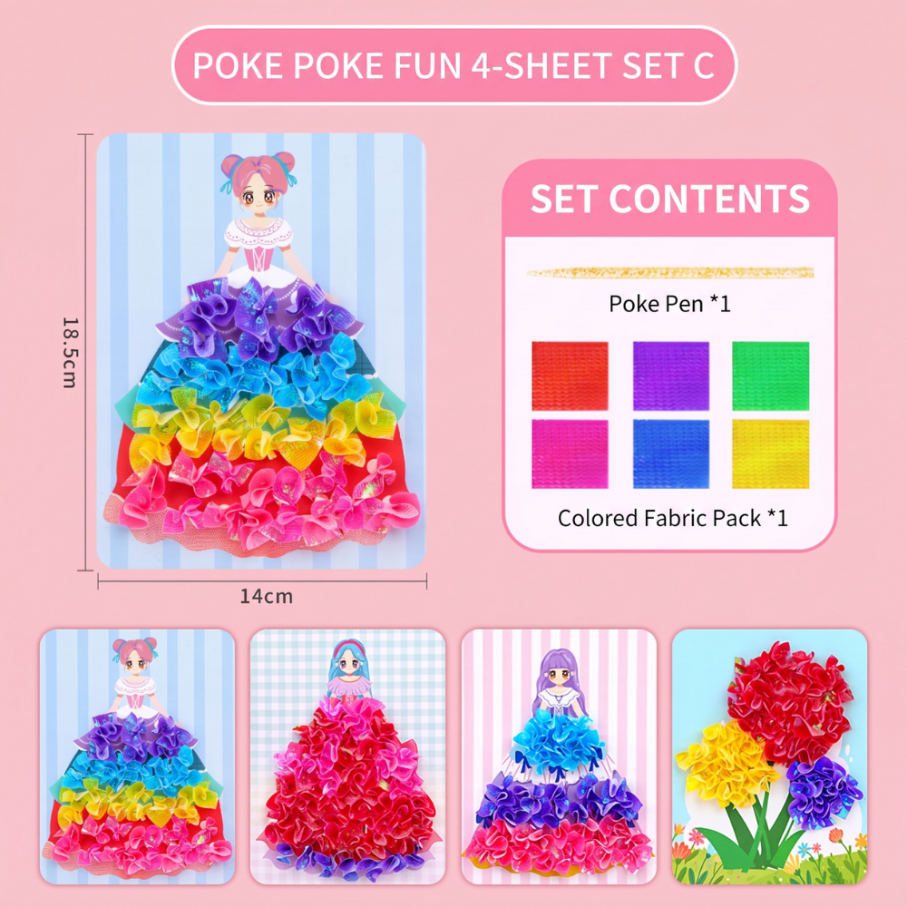 <font dir="auto" style="vertical-align: inherit;"><font dir="auto" style="vertical-align: inherit;">Livre de stickers créatifs pour filles, peinture à la main, tamponnage de princesse, bricolage, jouet éducatif</font></font>