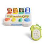 EarlyAnimal – Pop-up Dieren & Muzikale Dino Telefoon