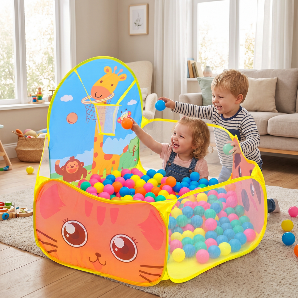PlayJoy – Opvouwbare Ballenbak en Speelbox voor Kinderen