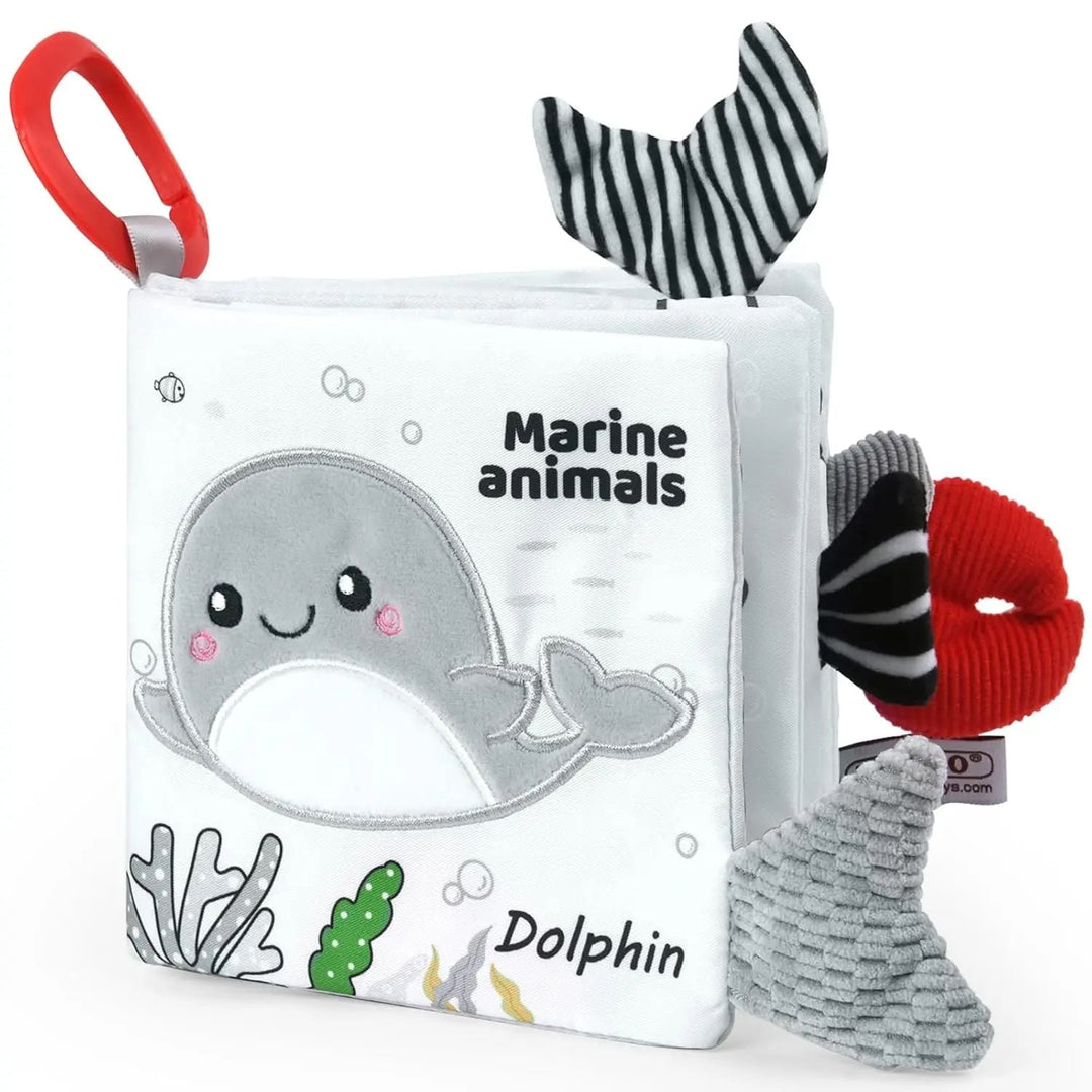 SoftSensory™ – Zacht Baby Sensorisch Boek – Voel & Ontdek