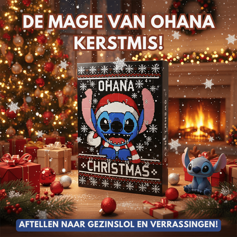 Milo & Moon - Stitch Kerst Adventskalender 2025 - Limited edition