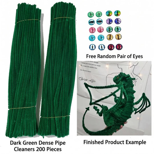 <font dir="auto" style="vertical-align: inherit;"><font dir="auto" style="vertical-align=" inherit>Kit de matériel pour poupée dinosaure en cure-pipe torsadé, matériaux de bricolage, bandes de peluche, cure-pipes créatifs en gros</font></font>