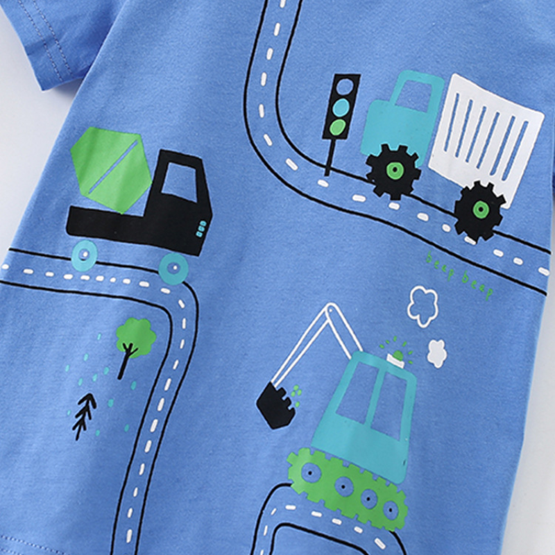 Fabio – Bouwvoertuig T-shirt