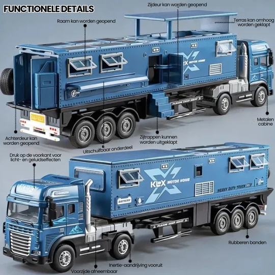 LuxuryRover – Uitgebreide Luxe Camper Truck