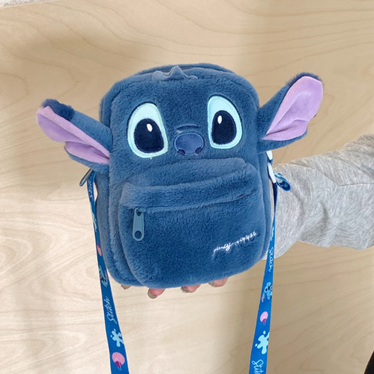 PlushBuddy – Pluche Cartoon Crossbody Tas