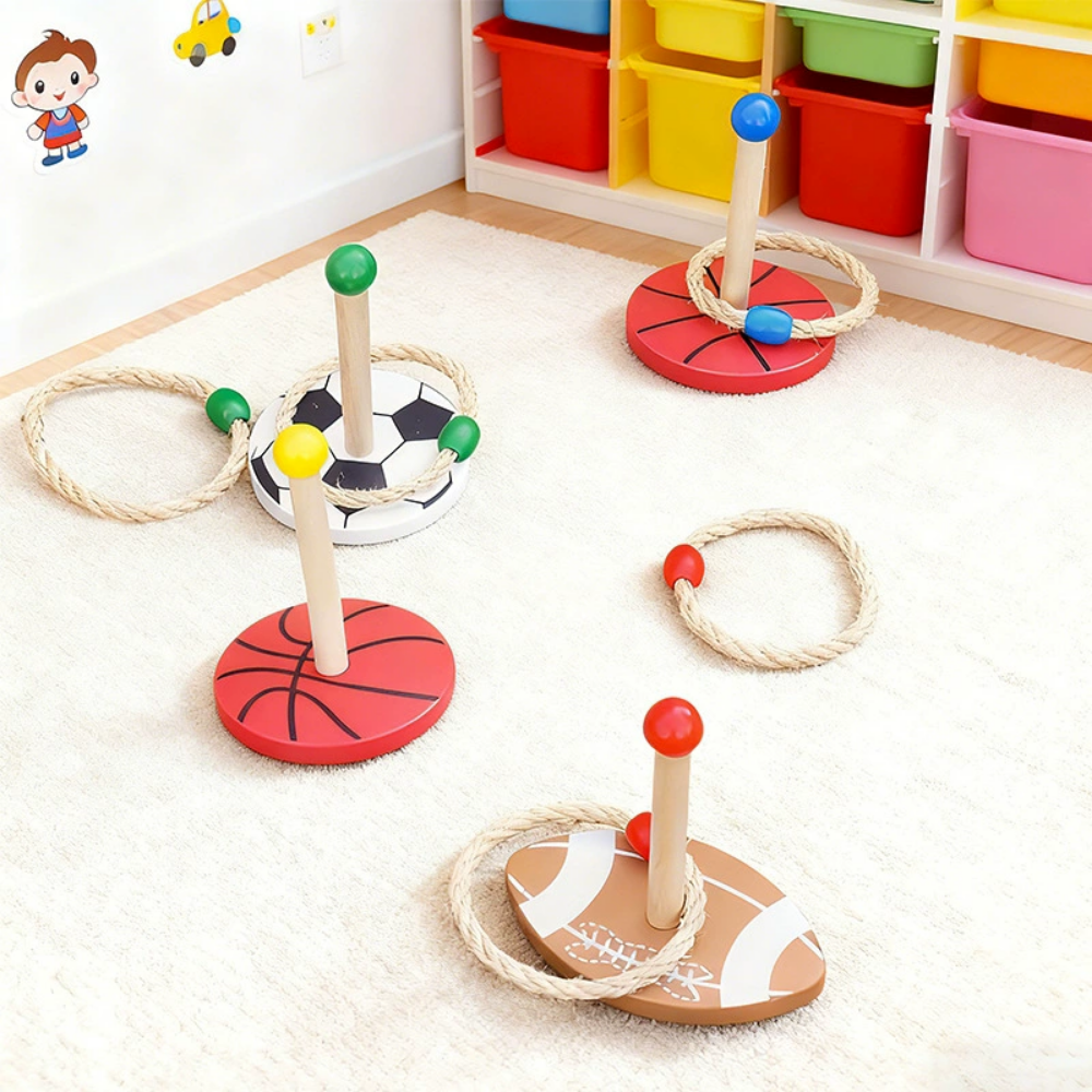 SportRing – Houten Ringwerpspel voor Kinderen
