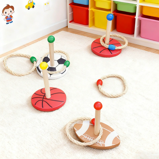 SportRing – Houten Ringwerpspel voor Kinderen