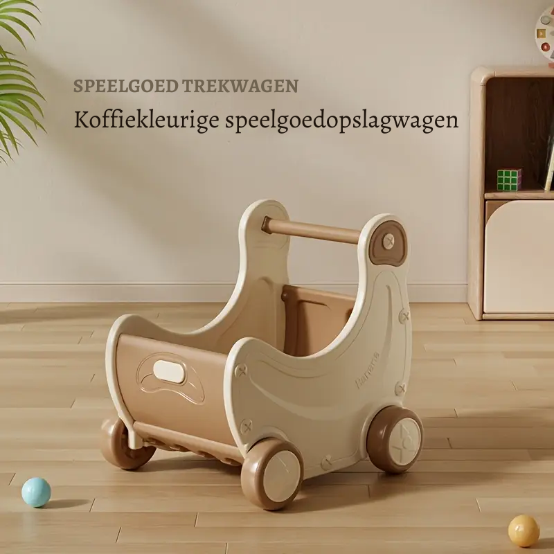 PlayTrolley™ – Kinder Speelgoedkar – Multifunctioneel & Duurzaam