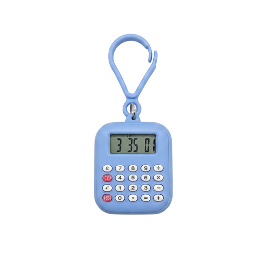 CalcuClip – Digitale Rekenmachine Horloge Sleutelhanger