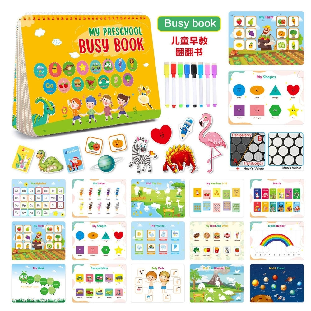 BusyBook – Herbruikbaar Activiteitenboek