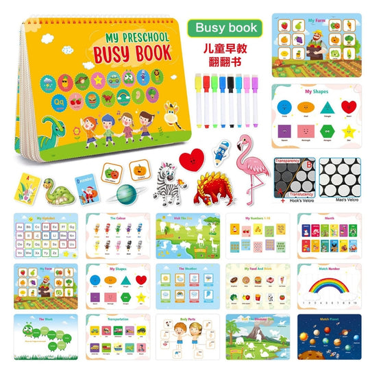 BusyBook – Herbruikbaar Activiteitenboek
