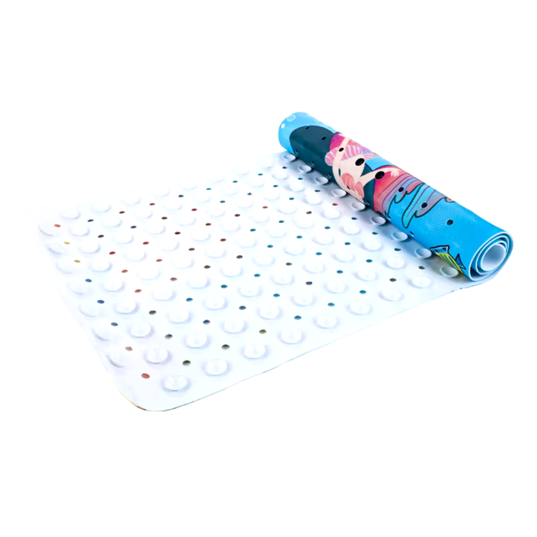 Antislip Zeemeermin Badmat voor Kinderen – MermaidSplash™