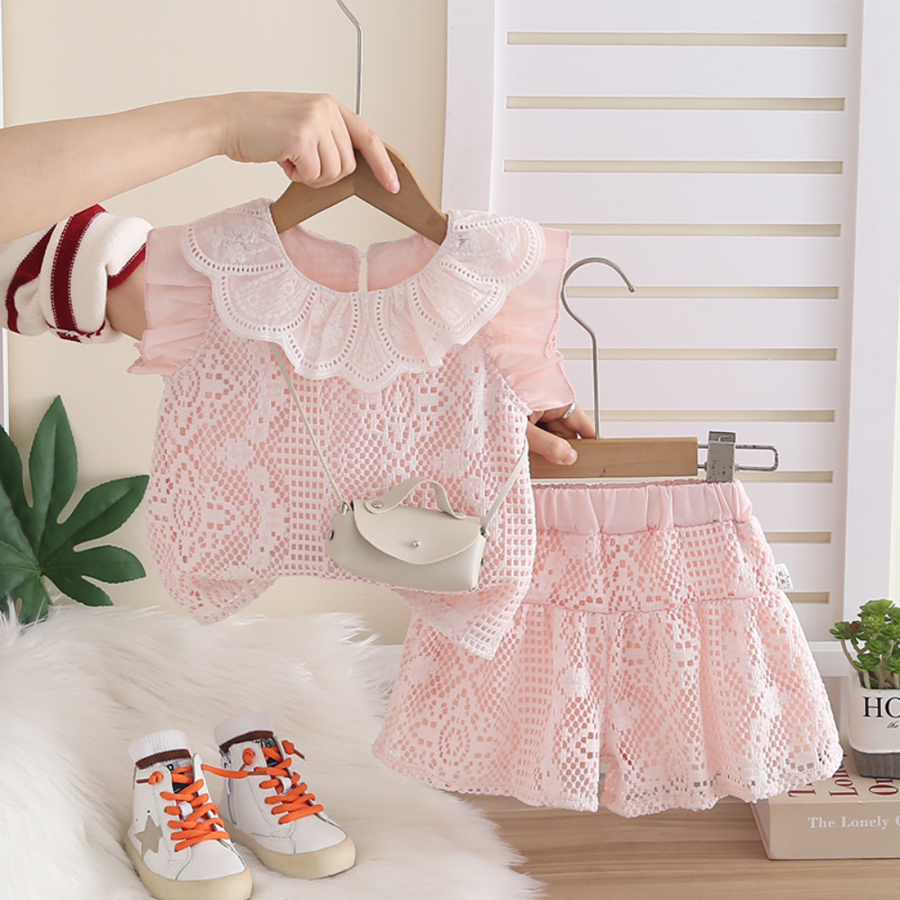 BloomBelle – 2-delige Kledingset voor Meisjes