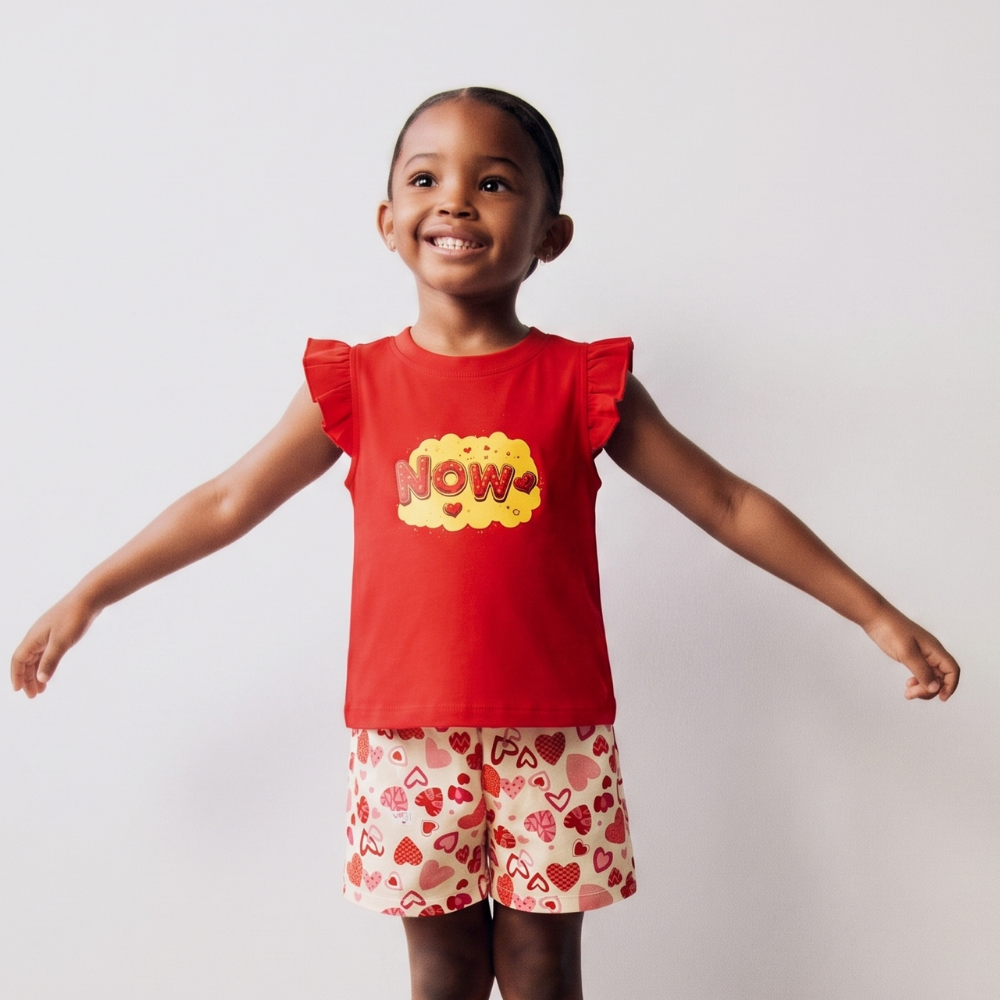 SunnySprout – Meisjes Zomerset met Ruches