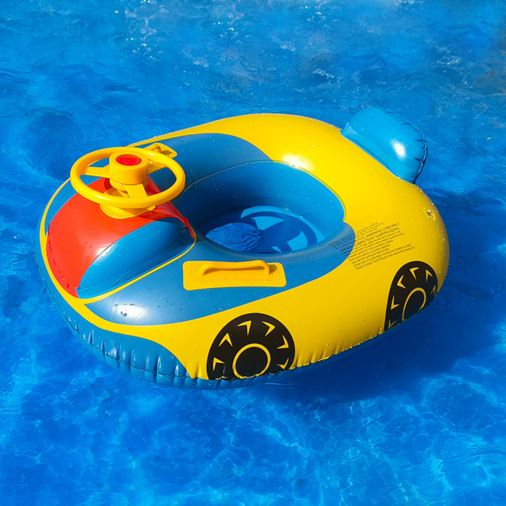 DriveFloat – Opblaasbare Baby Zwemband Auto