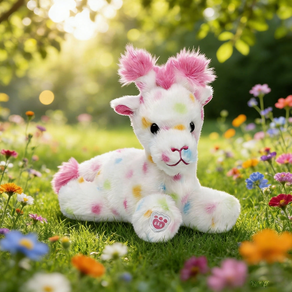 RainbowAlpaca – Kleurrijke Alpaca Knuffel