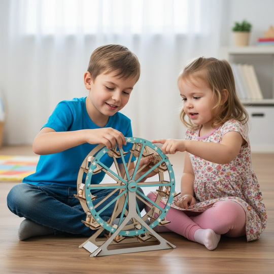 FerrisWheel – 3D Houten Bouwpuzzel Reuzenrad