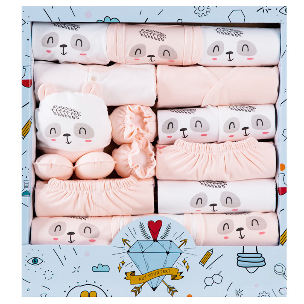 PandaNest – Baby Cadeauset van Katoen