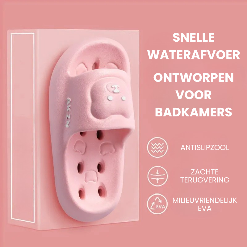 AquaBear – Badkamer Slippers